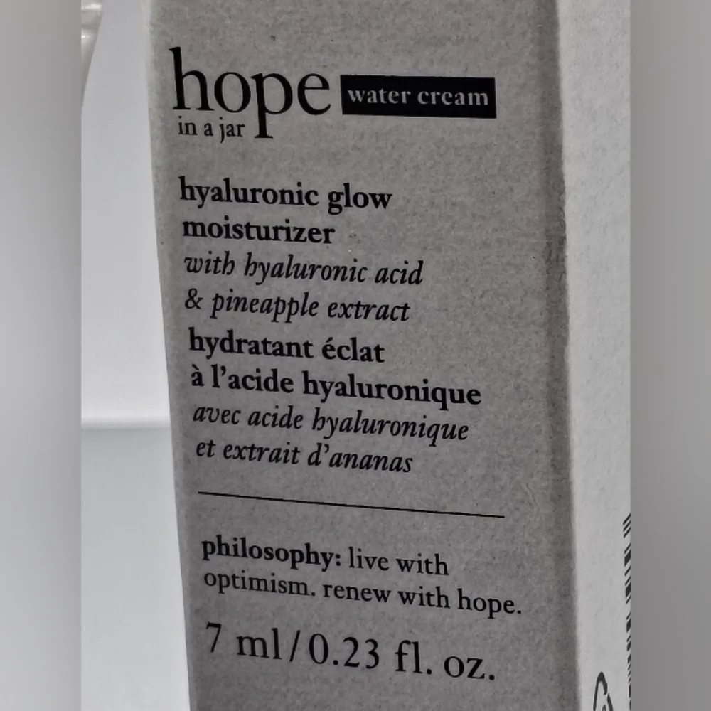 5 For $25 Item🌸 Philosophy Hope In A Jar Water Cream Hyaluronic Glow Moisturize - Picture 2 of 4